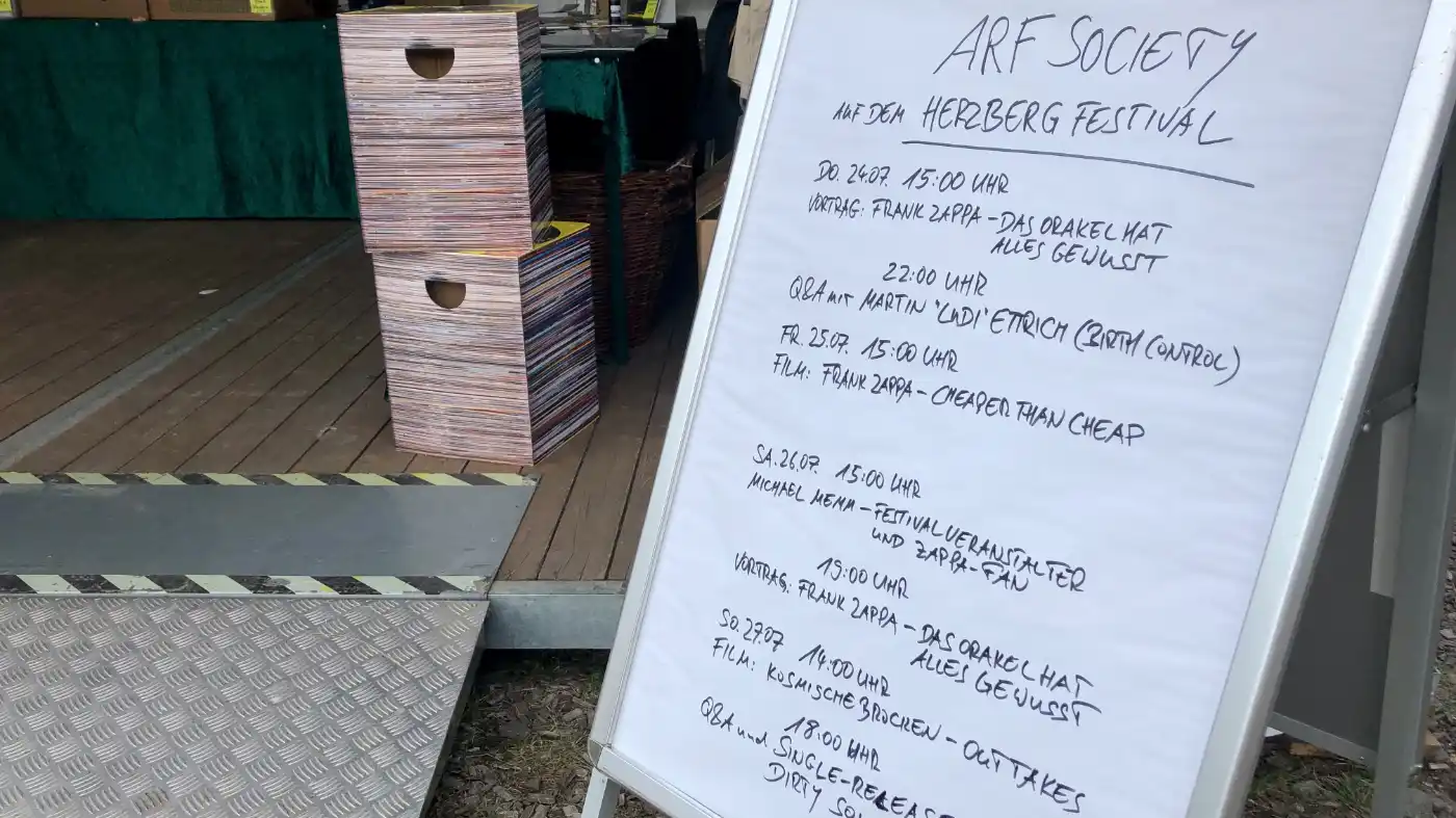 Die Arf-Society auf dem Herzberg Festival